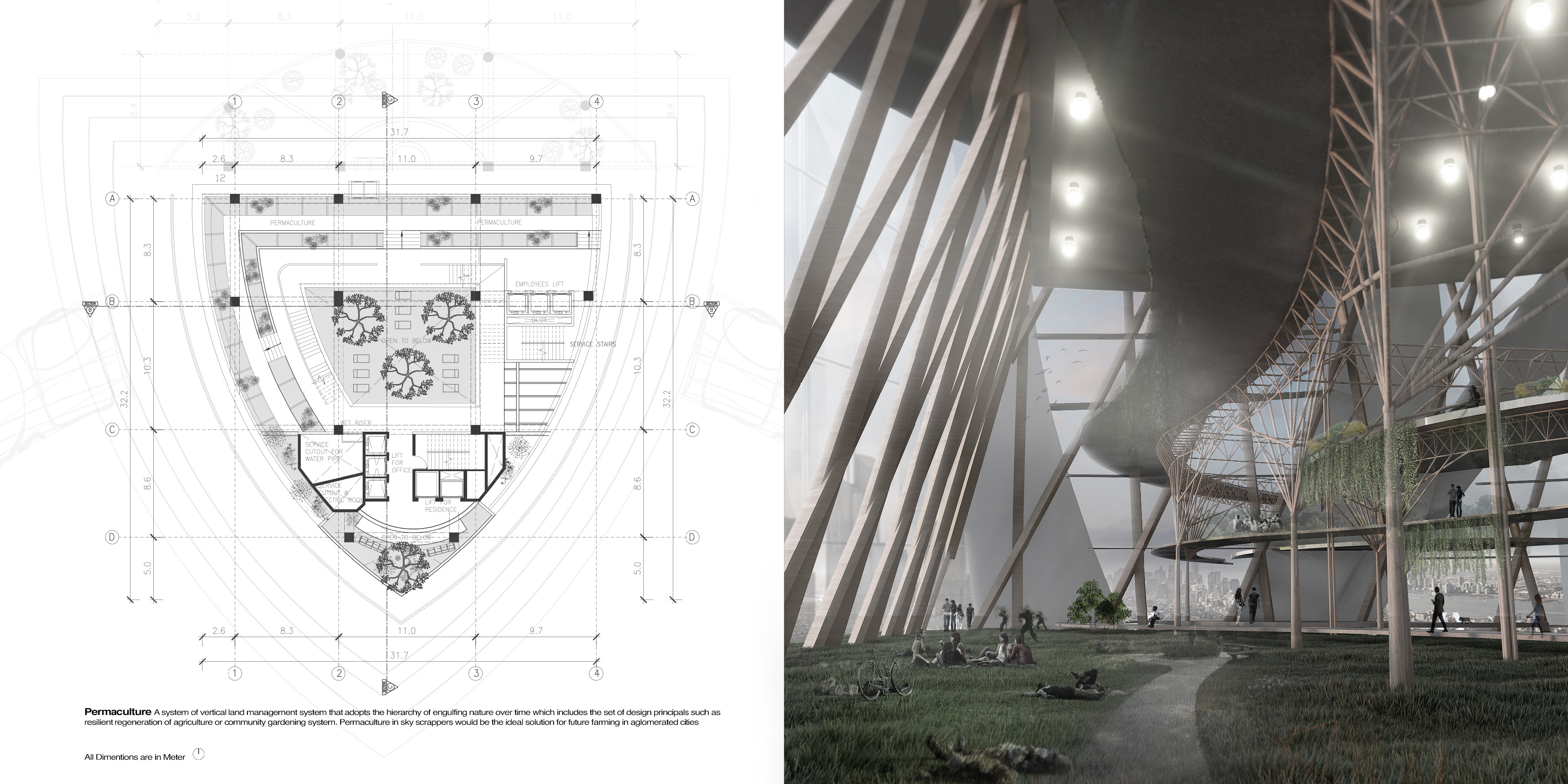 Eco-Community Towers Details 2