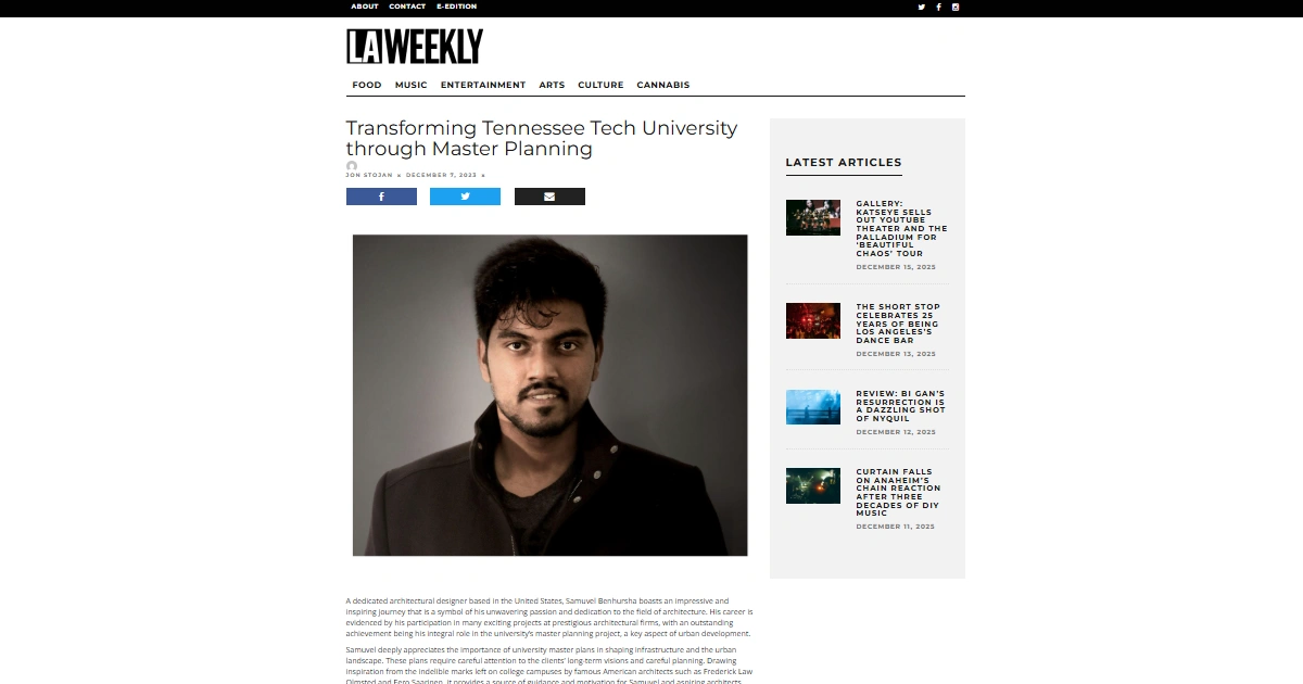 Transforming Tennessee Tech University through Master Planning